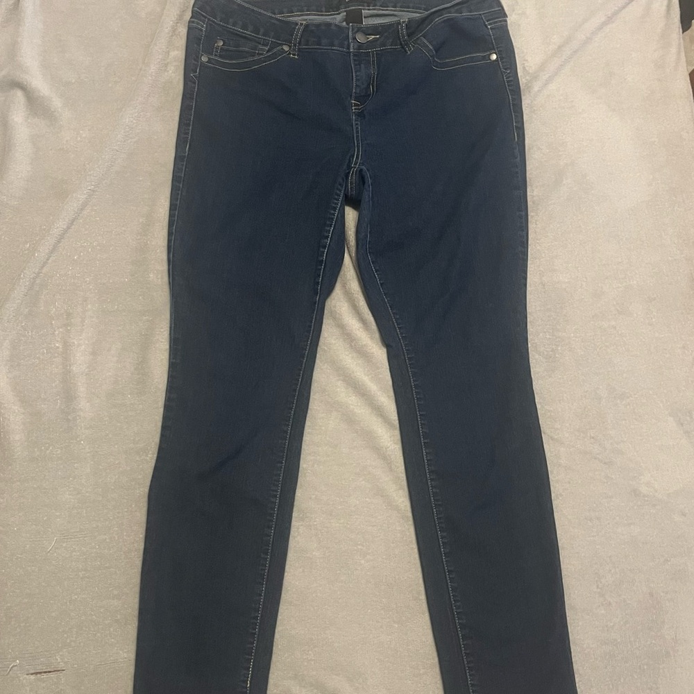 Torrid Dark Blue Skinny Jeans